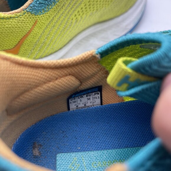 Hoka One Carbon X 3 Women’s Size 6.5 US ‘ceramic/primrose’ Running Shoes - Picture 13 of 13